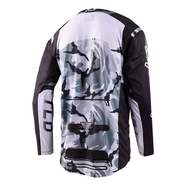 GP PRO JERSEY BLENDS CAMO BLACK / WHITE