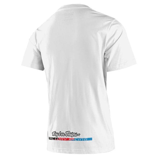TLD FACTORY PIT CREW SHORT SLEEVE TEE WHITE