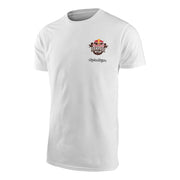 TLD REDBULL RAMPAGE SCORCHED SHORT SLEEVE TEE WHITE