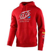TLD FACTORY ICON PULLOVER HOODIE RED