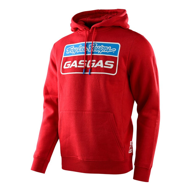 TLD GASGAS TEAM STOCK PULLOVER HOODIE RED HEATHER