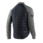FACTORY QUILTED BOMBER ZIP UP NAVY