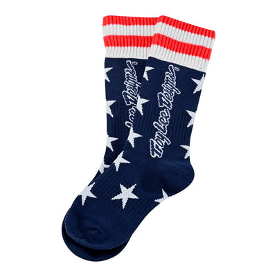 YOUTH GP MX THICK SOCK LIBERTY NAVY