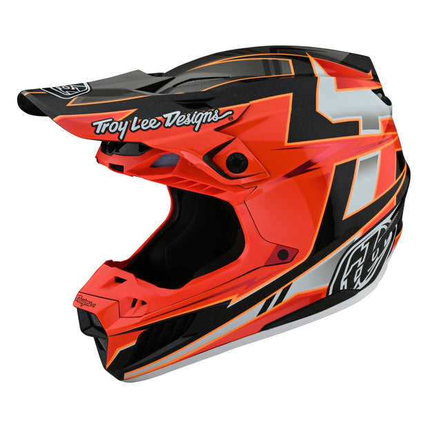 SE5 ECE COMPOSITE HELMET GRAPH RED / BLACK