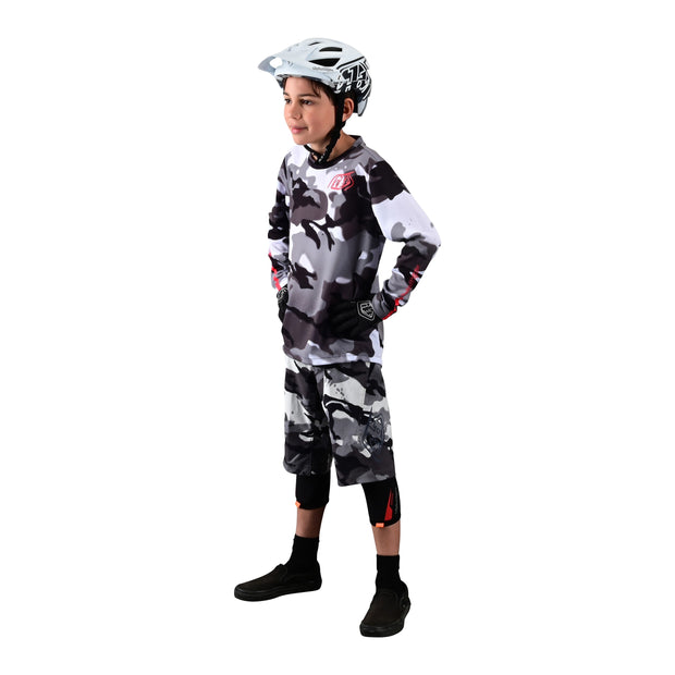 FLOWLINE SHORT SHELL SPRAY CAMO WHITE | YOUTH