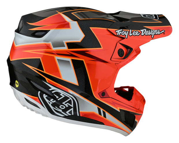 SE5 ECE COMPOSITE HELMET GRAPH RED / BLACK