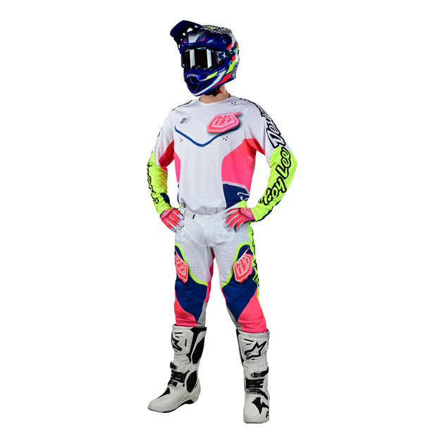 SE PRO JERSEY RADIAN WHITE / MULTI – Troy Lee Designs NZ